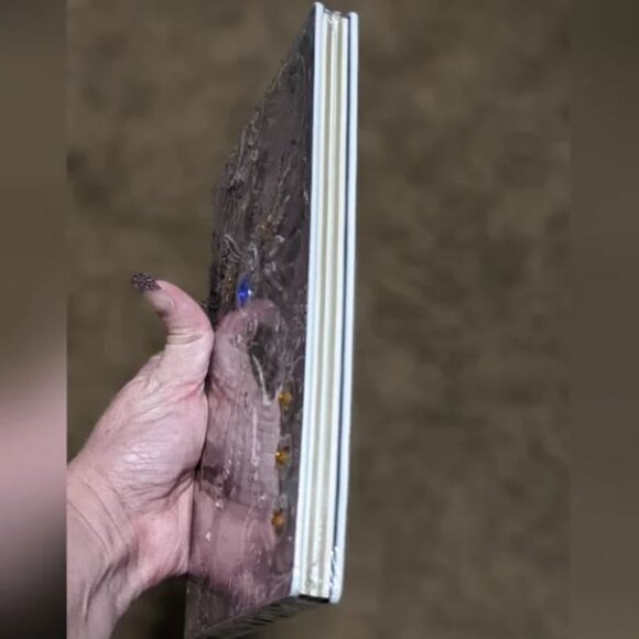 Vintage Phoenix Bird 3D Jeweled Diary Notebook - Picture 6 of 6